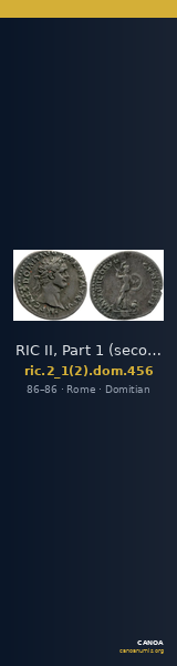 RIC II, Part 1 (second edition) Domitian 456 — CANOA