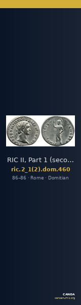 RIC II, Part 1 (second edition) Domitian 460 — CANOA