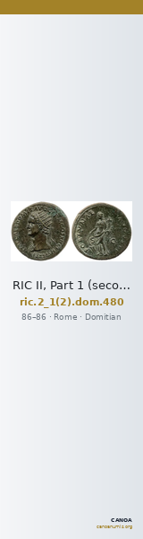 RIC II, Part 1 (second edition) Domitian 480 — CANOA