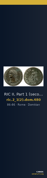 RIC II, Part 1 (second edition) Domitian 480 — CANOA