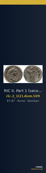 RIC II, Part 1 (second edition) Domitian 509 — CANOA