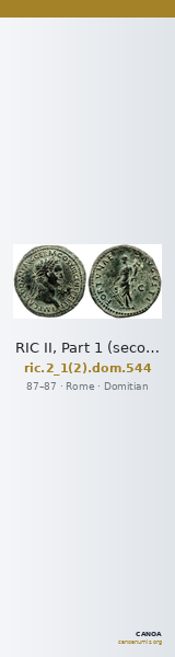 RIC II, Part 1 (second edition) Domitian 544 — CANOA