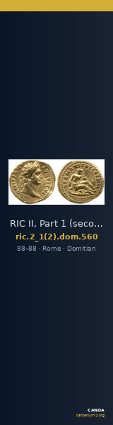 RIC II, Part 1 (second edition) Domitian 560 — CANOA
