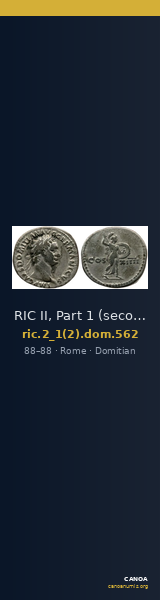 RIC II, Part 1 (second edition) Domitian 562 — CANOA
