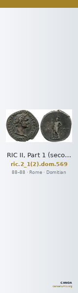 RIC II, Part 1 (second edition) Domitian 569 — CANOA