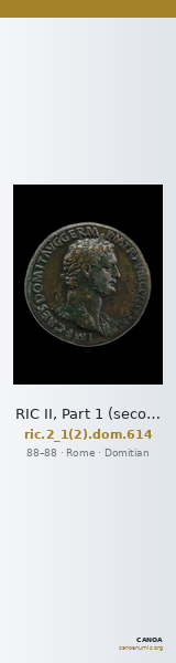 RIC II, Part 1 (second edition) Domitian 614 — CANOA