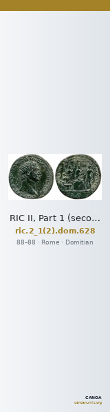 RIC II, Part 1 (second edition) Domitian 628 — CANOA