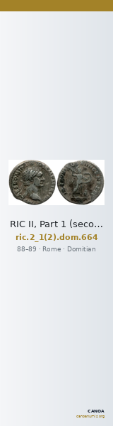 RIC II, Part 1 (second edition) Domitian 664 — CANOA