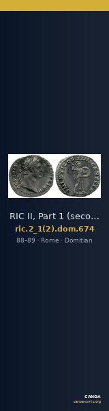 RIC II, Part 1 (second edition) Domitian 674 — CANOA