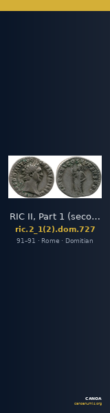 RIC II, Part 1 (second edition) Domitian 727 — CANOA