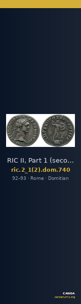 RIC II, Part 1 (second edition) Domitian 740 — CANOA