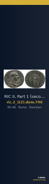 RIC II, Part 1 (second edition) Domitian 790 — CANOA
