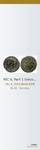 RIC II, Part 1 (second edition) Domitian 828 — CANOA