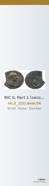 RIC II, Part 1 (second edition) Domitian 96 — CANOA