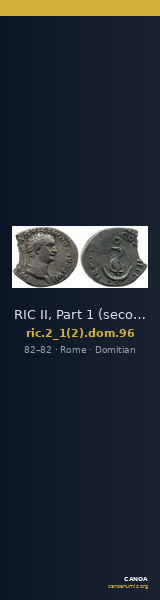 RIC II, Part 1 (second edition) Domitian 96 — CANOA