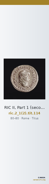 RIC II, Part 1 (second edition) Titus 114 — CANOA