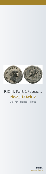 RIC II, Part 1 (second edition) Titus 2 — CANOA