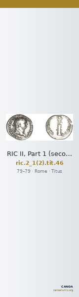 RIC II, Part 1 (second edition) Titus 46 — CANOA