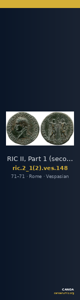 RIC II, Part 1 (second edition) Vespasian 148 — CANOA