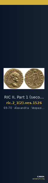 RIC II, Part 1 (second edition) Vespasian 1526 — CANOA
