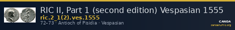 RIC II, Part 1 (second edition) Vespasian 1555 — CANOA