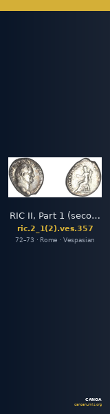 RIC II, Part 1 (second edition) Vespasian 357 — CANOA