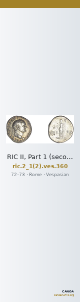 RIC II, Part 1 (second edition) Vespasian 360 — CANOA