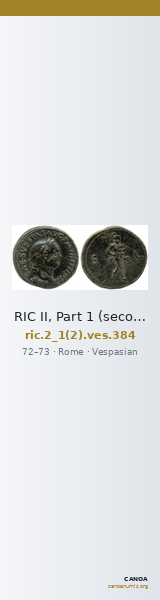 RIC II, Part 1 (second edition) Vespasian 384 — CANOA