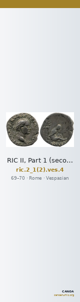 RIC II, Part 1 (second edition) Vespasian 4 — CANOA