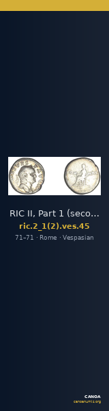 RIC II, Part 1 (second edition) Vespasian 45 — CANOA