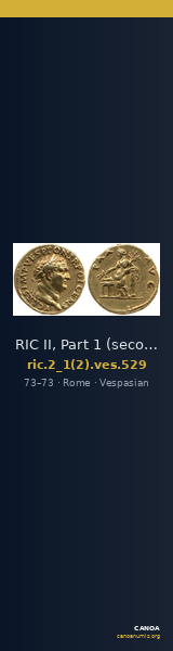 RIC II, Part 1 (second edition) Vespasian 529 — CANOA