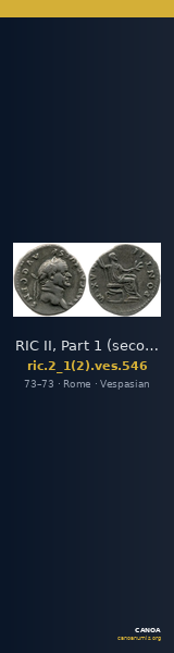 RIC II, Part 1 (second edition) Vespasian 546 — CANOA
