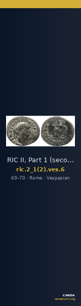 RIC II, Part 1 (second edition) Vespasian 6 — CANOA