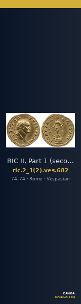 RIC II, Part 1 (second edition) Vespasian 682 — CANOA