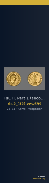 RIC II, Part 1 (second edition) Vespasian 699 — CANOA