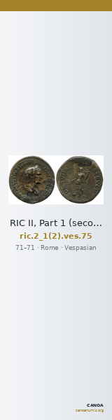 RIC II, Part 1 (second edition) Vespasian 75 — CANOA