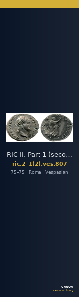 RIC II, Part 1 (second edition) Vespasian 807 — CANOA