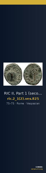 RIC II, Part 1 (second edition) Vespasian 825 — CANOA