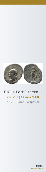 RIC II, Part 1 (second edition) Vespasian 940 — CANOA