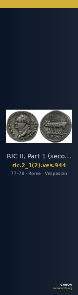 RIC II, Part 1 (second edition) Vespasian 944 — CANOA