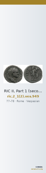 RIC II, Part 1 (second edition) Vespasian 949 — CANOA