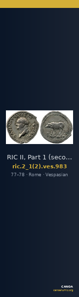 RIC II, Part 1 (second edition) Vespasian 983 — CANOA