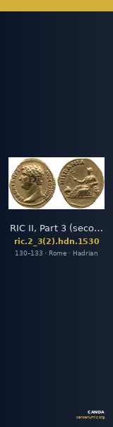 RIC II, Part 3 (second edition) Hadrian 1530 — CANOA