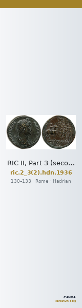 RIC II, Part 3 (second edition) Hadrian 1936 — CANOA