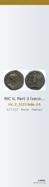 RIC II, Part 3 (second edition) Hadrian 24 — CANOA