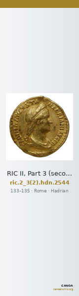 RIC II, Part 3 (second edition) Hadrian 2544 — CANOA