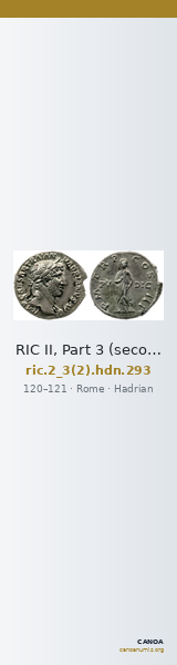 RIC II, Part 3 (second edition) Hadrian 293 — CANOA