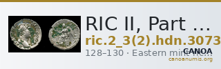 RIC II, Part 3 (second edition) Hadrian 3073 — CANOA