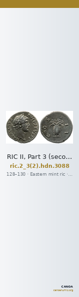 RIC II, Part 3 (second edition) Hadrian 3088 — CANOA