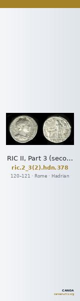 RIC II, Part 3 (second edition) Hadrian 378 — CANOA